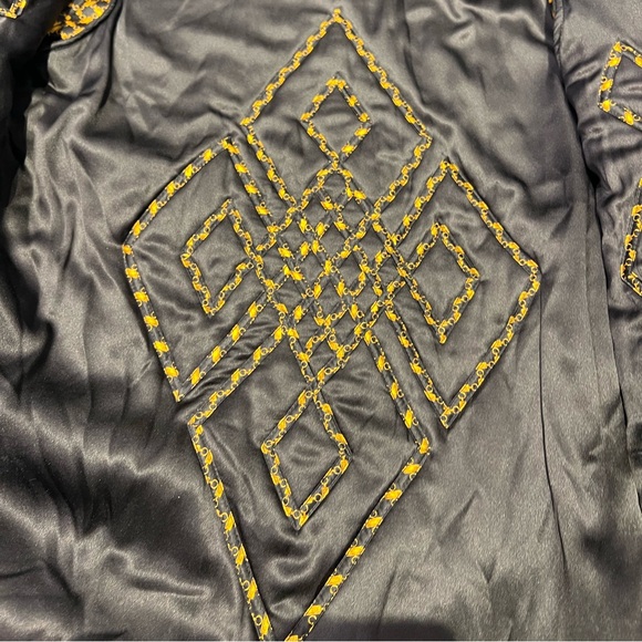 Zilli 100% Silk Jacket with fur - Picture 5 of 6